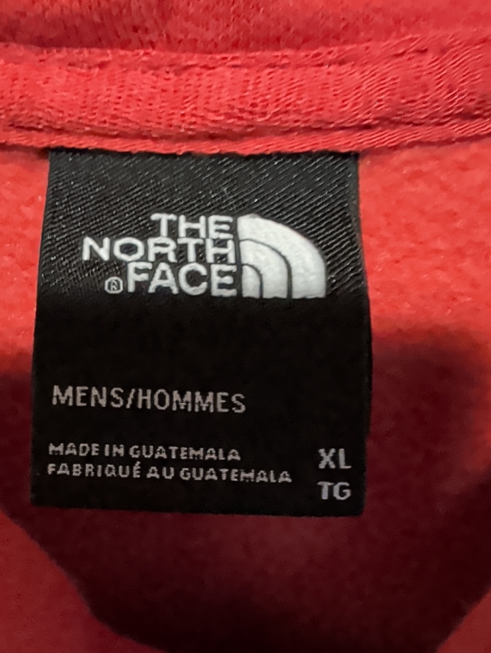 The North Face Orange Bear Graphic Pullover Hoodie - Picture 2 of 3